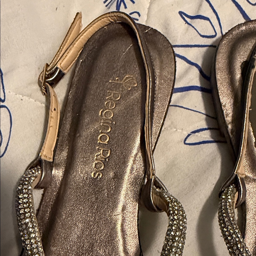 Regina Rios Brazilian Rhinestone Sandals - Picture 4 of 7